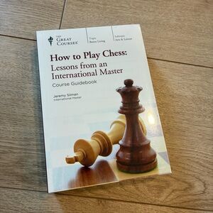 The Great Courses How to Play Chess Lessons From a Master Course Guidebook, DVD